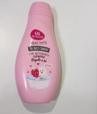 Gel de ducha aroma Fresa y Nata