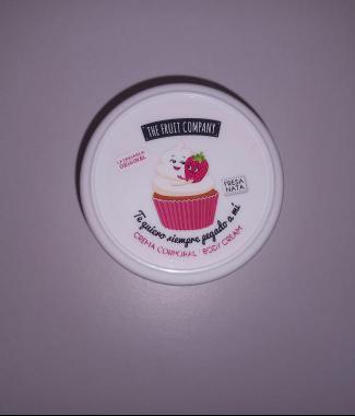 Crema corporal de Fresa y Nata