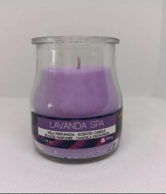 Vela lavanda spa